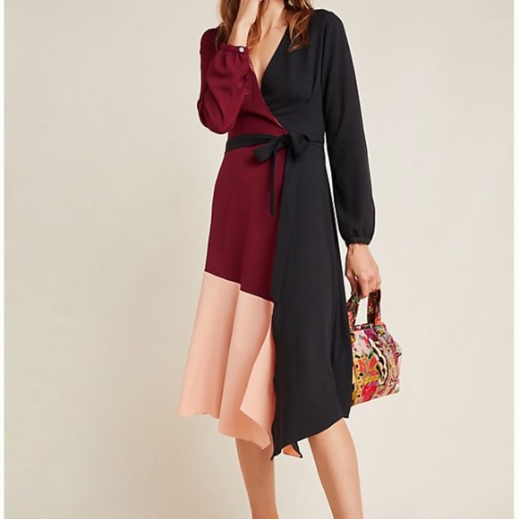 Anthropologie Dresses & Skirts - Anthropologie Rashida Midi Wrap Dress